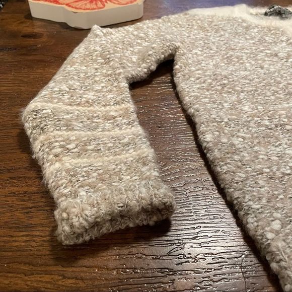 Vintage | “Spanner” Cream Heather Knit Sweater - Picture 4 of 13